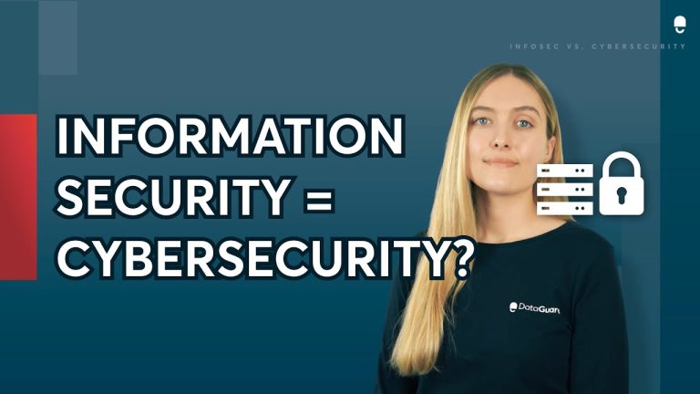 Information security vs cybersecurity: What is the difference?