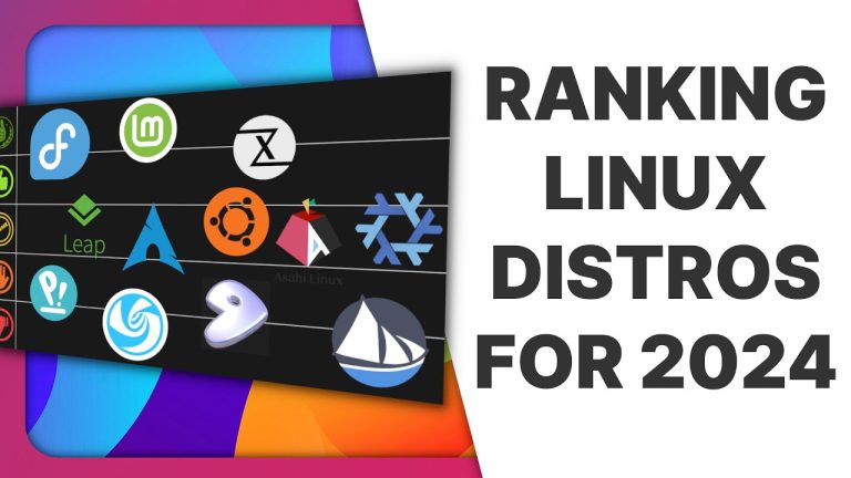 Ranking Linux Distributions for 2024: a tier list for my use case !