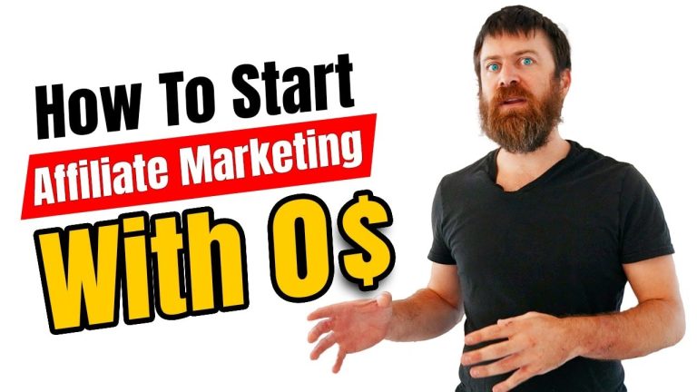 How to Start Affiliate Marketing With $0