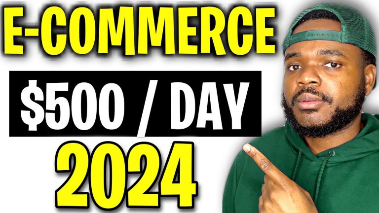 HOW TO START AN E-COMMERCE BUSINESS IN 2024 (Beginners Guide)