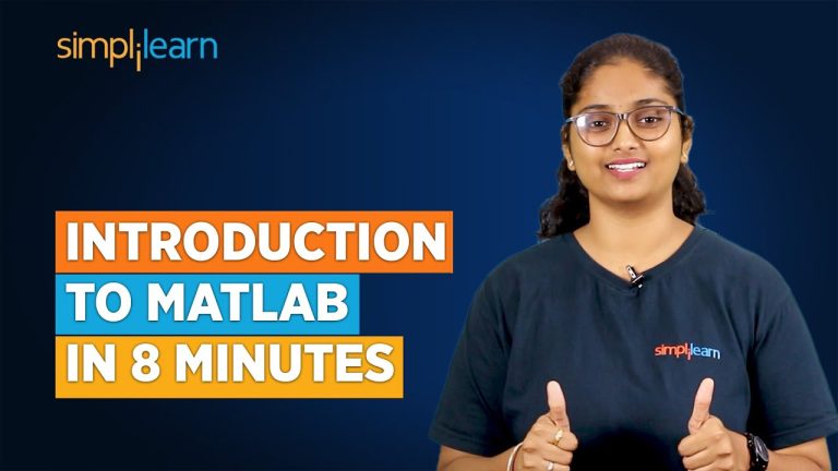Introduction to MATLAB in 8 Minutes | What is MATLAB? | MATLAB for Beginners | Simplilearn