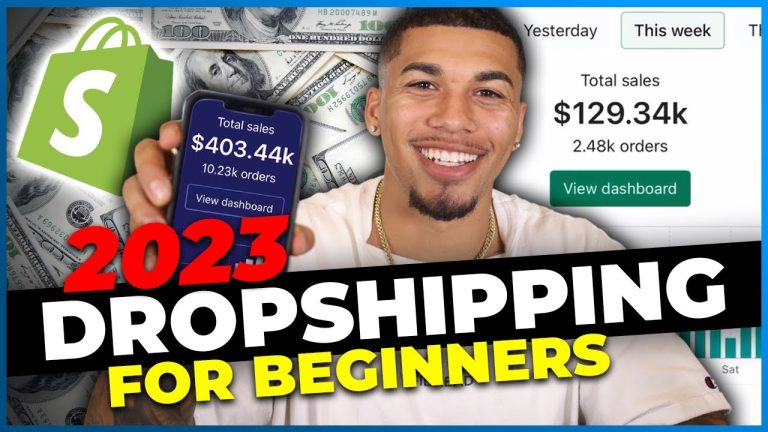 How To Start Shopify Dropshipping in 2023 (FOR BEGINNERS)