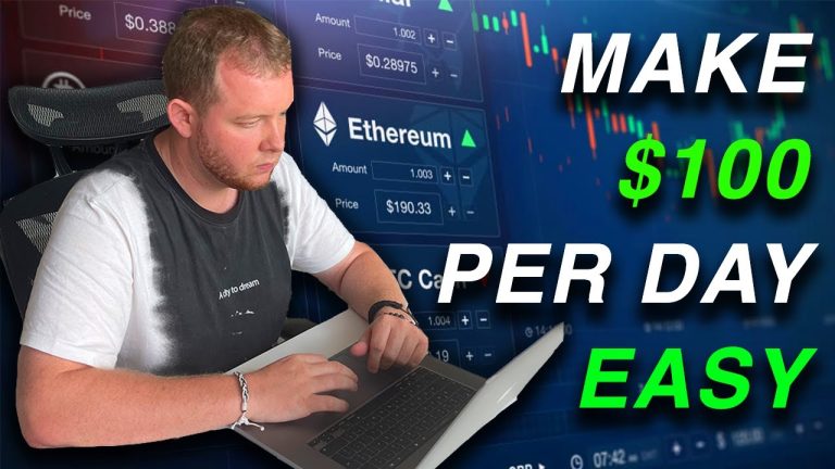 Simple Method To Make $100 A Day Trading Cryptocurrency As A Beginner | Binance Tutorial Guide