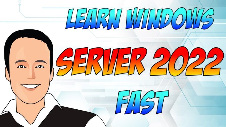 Windows Server 2022 course/training: Learn how to use Windows Server 2022 for administration