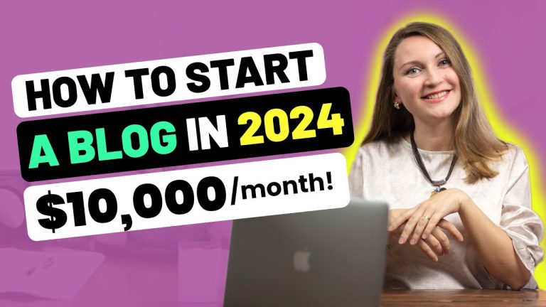 How to Start a Blog and Make Money  – $10k+/Month in 2024 (Step-by-Step)