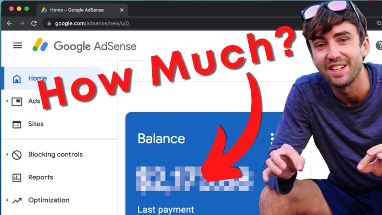 This is How Much Money I Make from Google AdSense on my Website