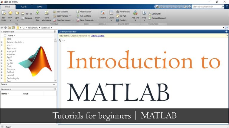 Introduction to MATLAB for beginners | How to use MATLAB | MATLAB Tutorial for beginners | Mruduraj