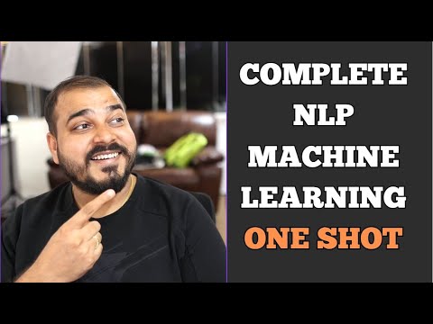 Complete NLP Machine Learning In One Shot