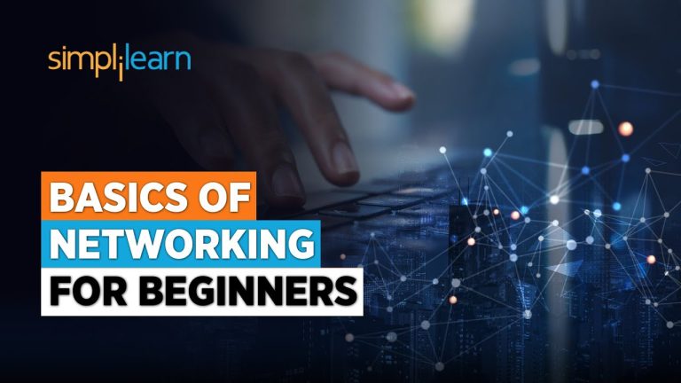 Basics of Networking for Beginners | Getting Started With Networking | Computer Networks|Simplilearn