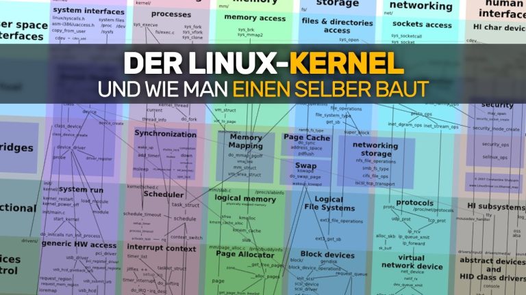 Der Linux-Kernel – und wie man einen selber baut | #linux #kernel