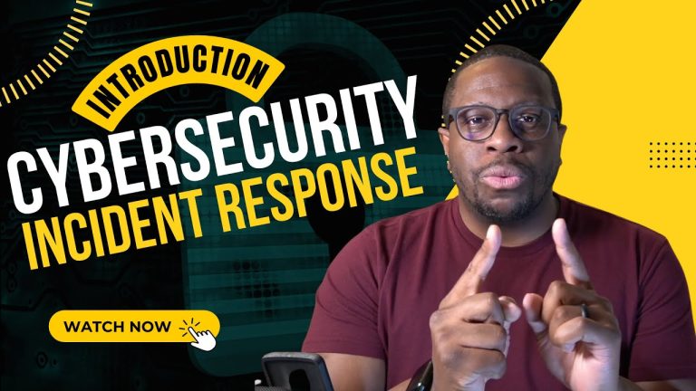 Introduction to Cybersecurity Incident Response
