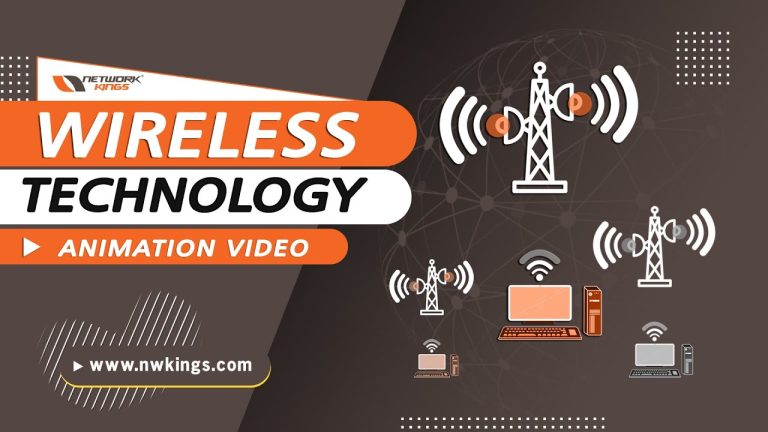 Wireless Technology – Animation Video | Network Kings