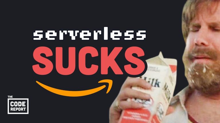 Serverless was a big mistake… says Amazon