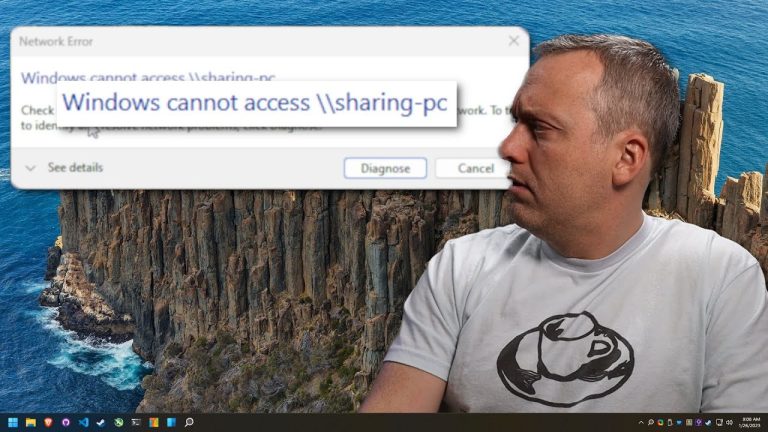 Fix Windows Sharing