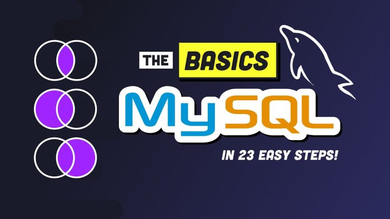 MySQL – The Basics // Learn SQL in 23 Easy Steps